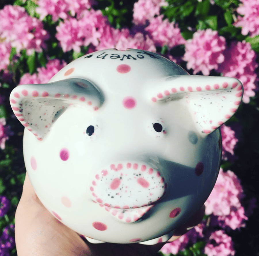Personalised Ceramic Piggy Bank