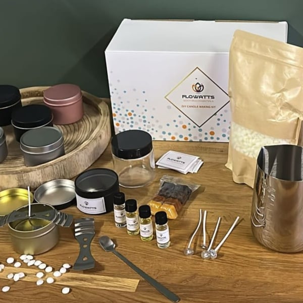 Beginner Soy Wax Candle Making Kit Complete Craft Set 