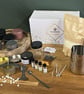 eginner Soy Wax Candle Making Kit Complete Craft Set with Silver, Black or Mixed