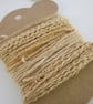 Small Golden Brown Onion Natural Dye Textured Thread Pack - Image 3