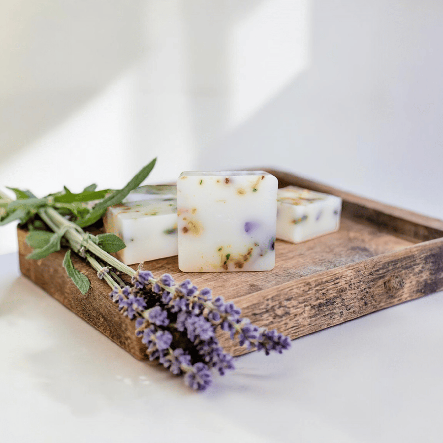 Lemon & Lavender Botanical Soy Wax Melts - Handmade - Scented Wax Melts