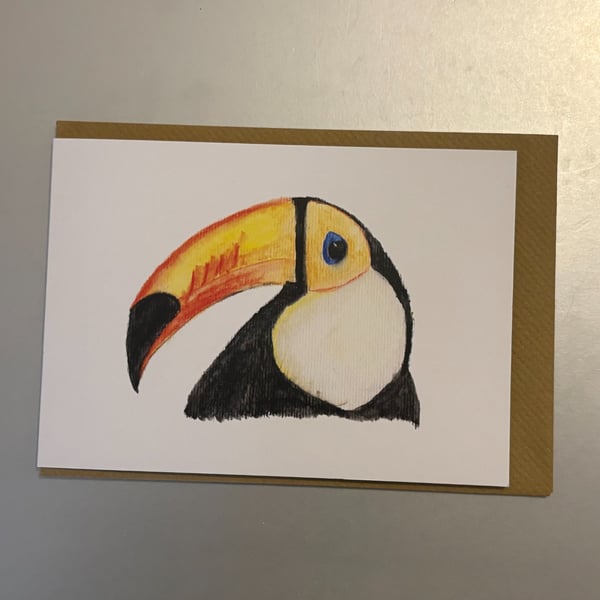 Toucan A5 Greeting Card