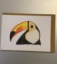 Toucan A5 Greeting Card - Image 1