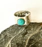   Silver Amazonite Statement Ring - Image 8