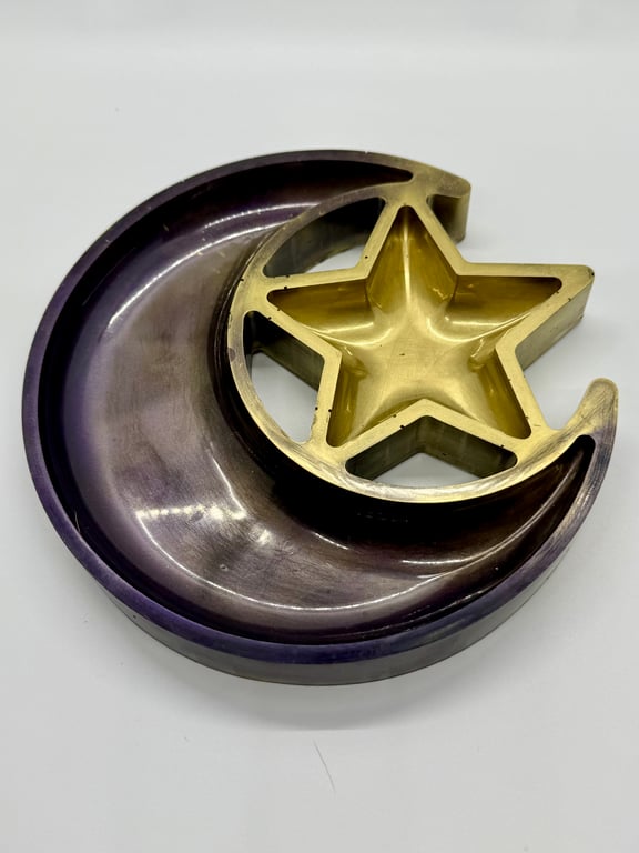 Star & Moon Jewellery or trinket tray