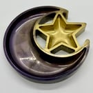 Star & Moon Jewellery or trinket tray