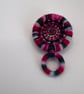 Glasses Holder Brooch - Carnival Red - Image 4