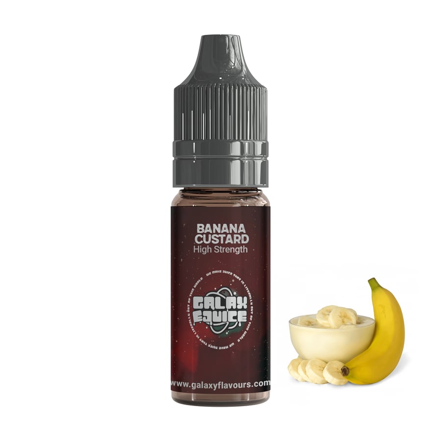 Banana Custard High Strength Professional Flavouring. Over 250 Flavours.