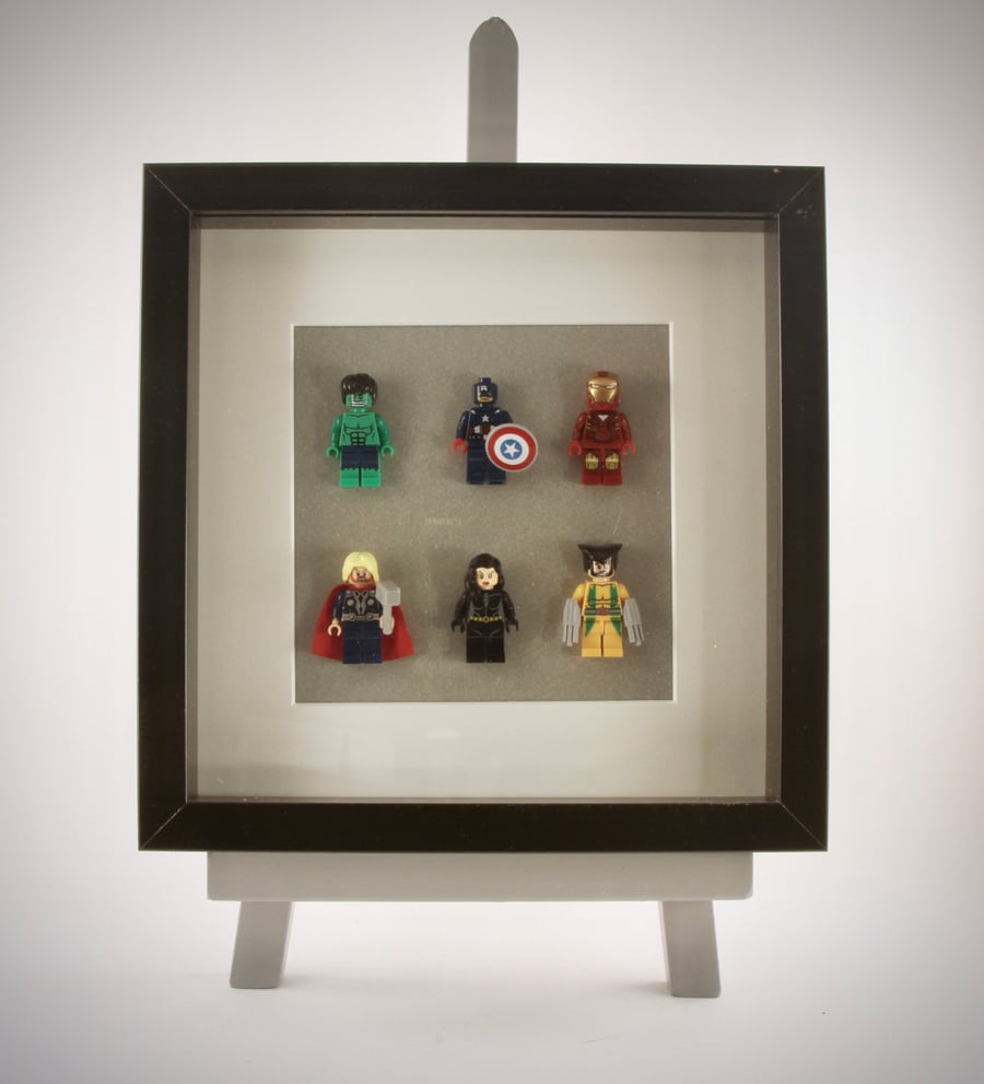  Super Hero mini Figure frame