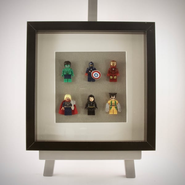  Super Hero mini Figure frame