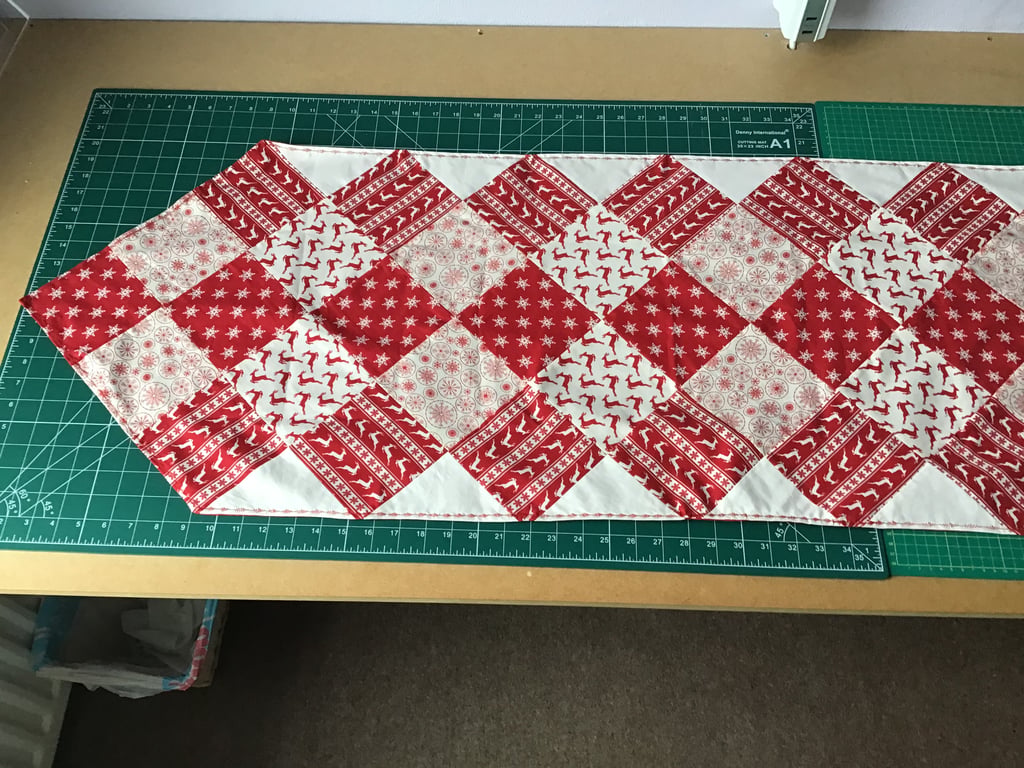 Christmas Scandi Style Table Runner