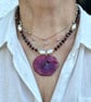 Sacred Crimson Poppy Necklace - Image 8