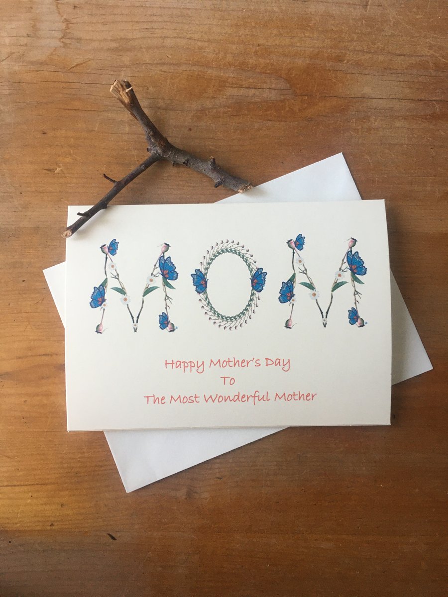 Happy Mother's Day Card - To the most wonderful mother