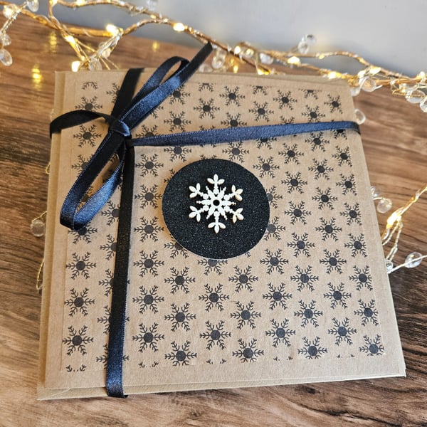 Rustic Handcrafted Christmas Cards 