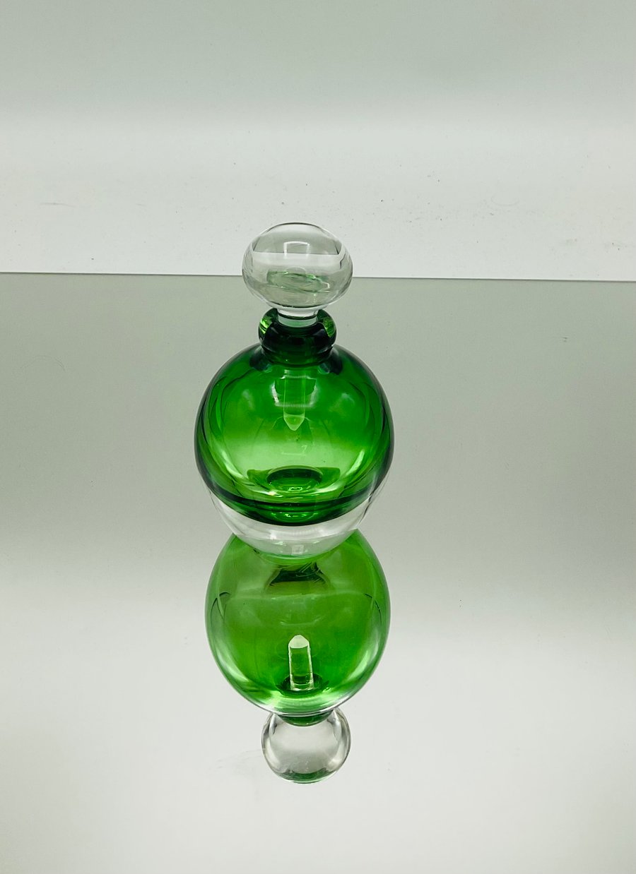 Moss Green Potion Bottle