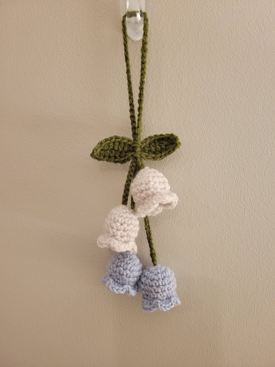 Crochet Lily of Valley Hanging Accessory