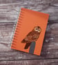 Tawny Owl Wire Bound Notebook - Image 3