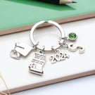 2025 Diploma Graduation Keyring - 2024 Personalised Gift Keepsake. Gaduate