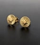 18 carat gold vermeil plated Sterling Silver Starburst stud earrings