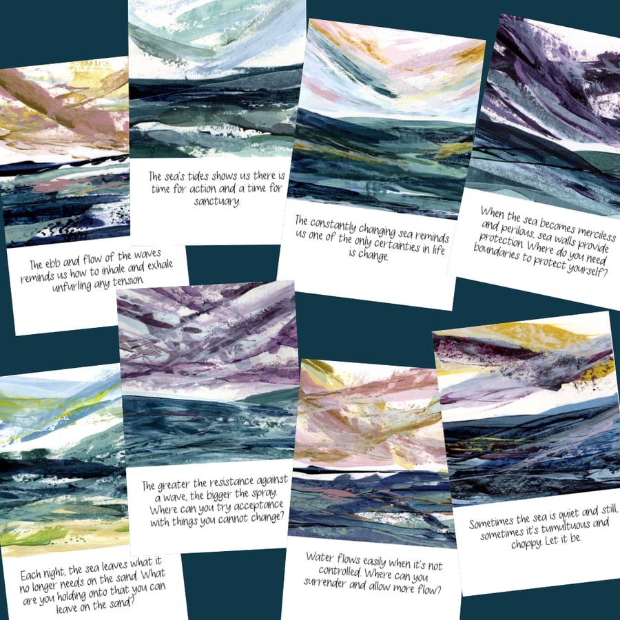 Perfectly Imperfect Sea Wisdom Card Set 83