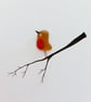 Sea Glass Robin Card - Handmade Thinking of You - Meaningful Sympathy & Keepsake - Image 3