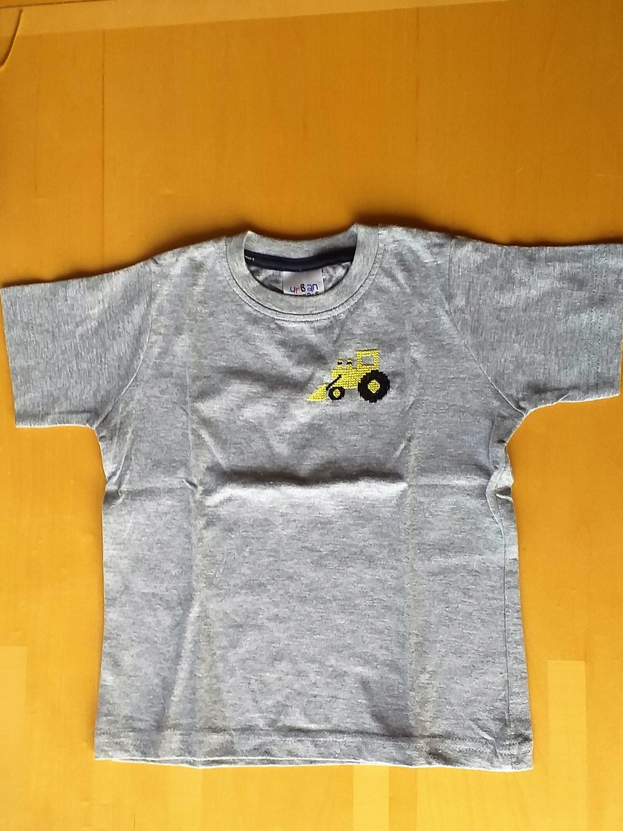 Grey Digger T-shirt Age 2