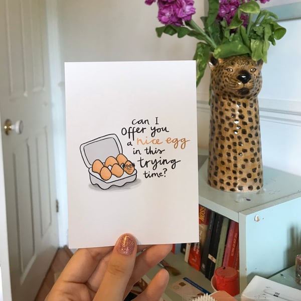 Frank Reynolds - It's Always Sunny in Philadelphia - Nice Egg Postcard A6 Print