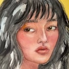 Custom Watercolour Portrait – Hand-Painted Personalised Gift for Loved Ones