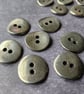 12.5mm 20L Antique Silver saddle back Buttons medium weight - Image 4