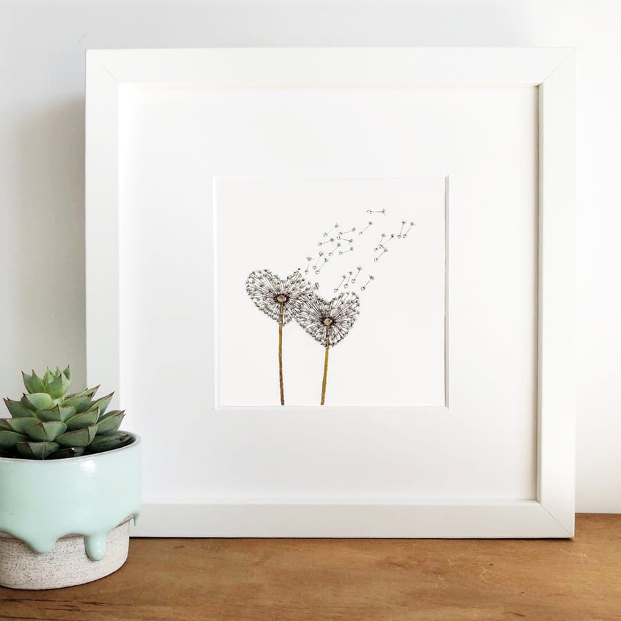 'Love Wish' Hand Finished Framed Print