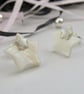 Starry Silhouette SS and Mother-of-Pearl stud earrings - Image 4