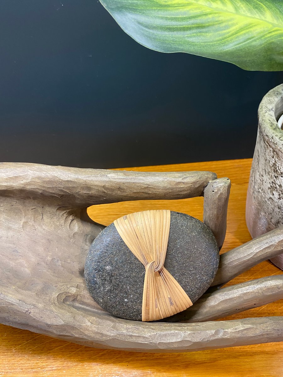 Wrapped Meditation Stone