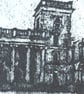 Ruined Forecourt Limited Edition Hand Pulled Collagraph Print Witley Court - Image 3