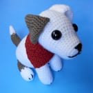 Jack Russell Crochet PATTERN in UK terms