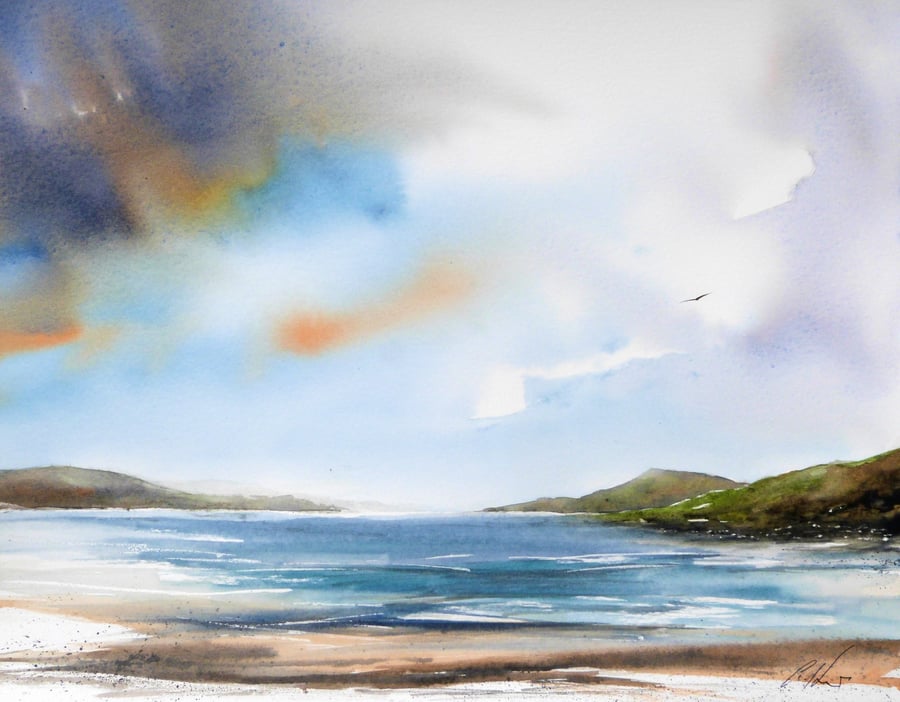 I Know a Place, Original Watercolour Painting. 