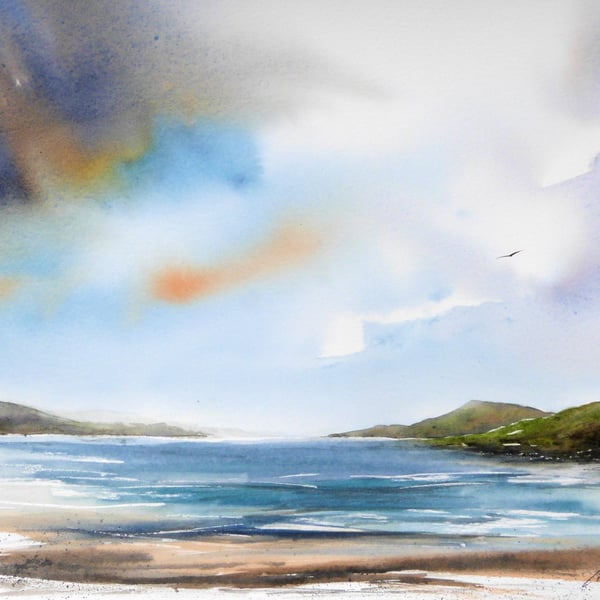 I Know a Place, Original Watercolour Painting. 