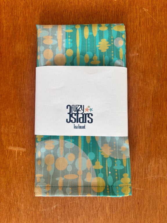 Mid Century Tea Towel