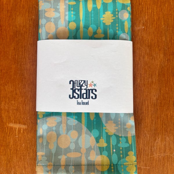 Mid Century Tea Towel