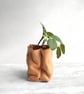 Leather planter (free artificial plant) - Image 7