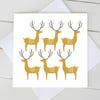 Scandi Christmas Reindeer Card