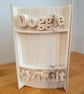 Doggie Paw-Trait Photo Frame CUT & FOLD Book Folding Pattern-EMAILED PDF PATTERN - Image 7