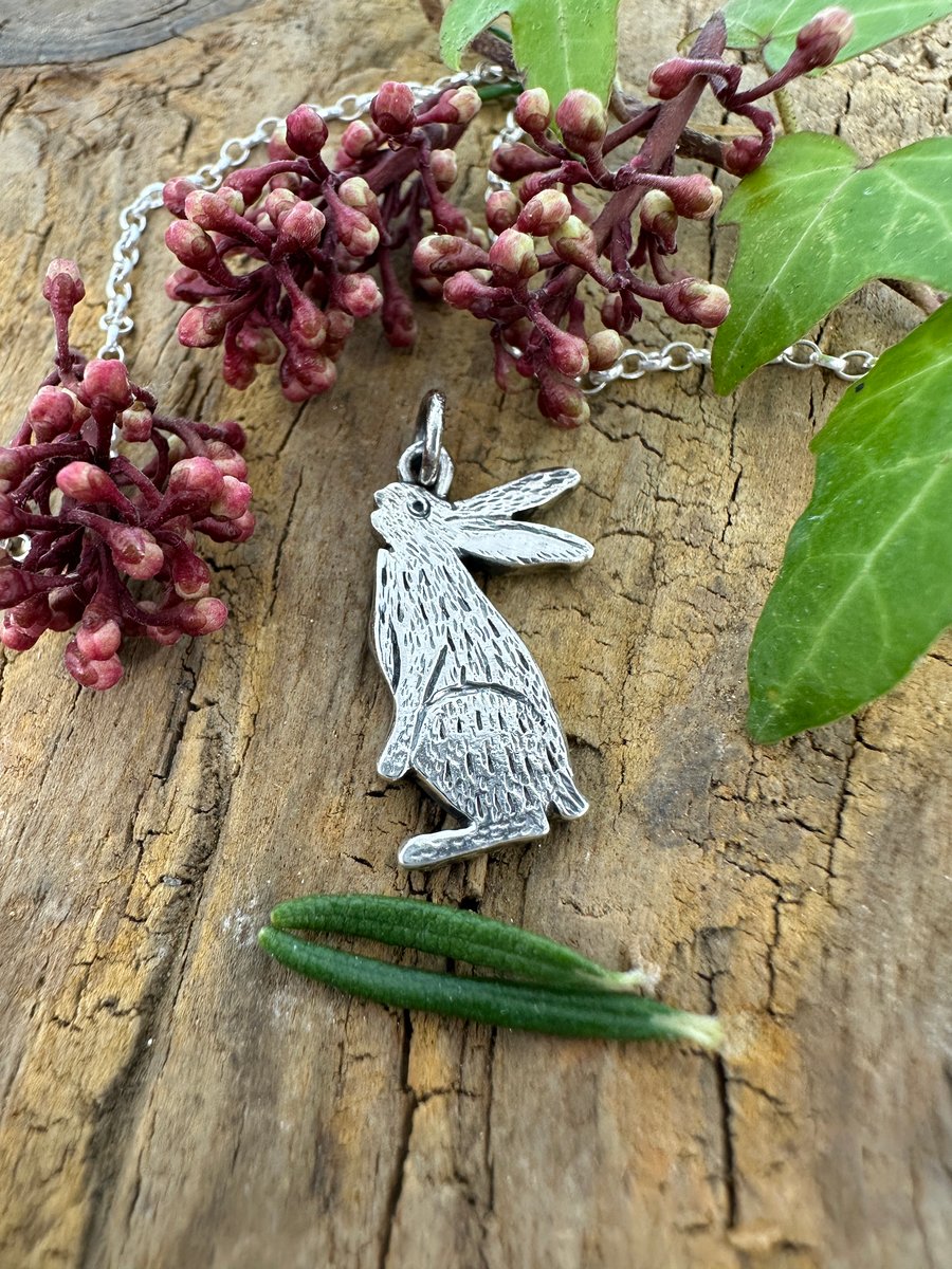 Little Medieval Hare Pendant
