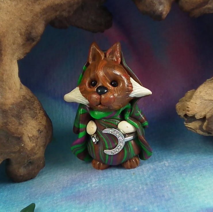Fox Mama 'Foley' OOAK Sculpt by Ann Galvin - Folksy