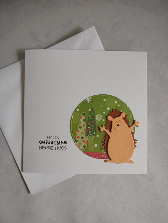 Sending Christmas Hedge Hugs 