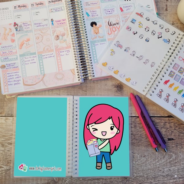 Happy Mail Reusable Sticker Book - SB016