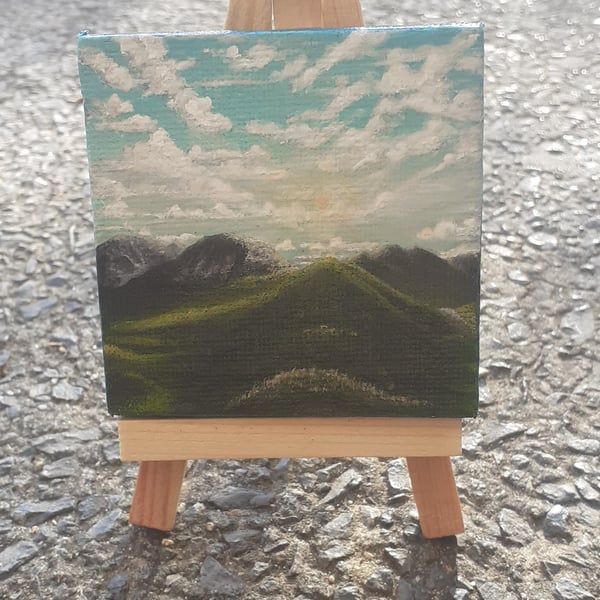 Paps of Jura Painting