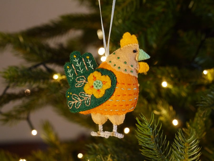 12 Days of Christmas French Hen