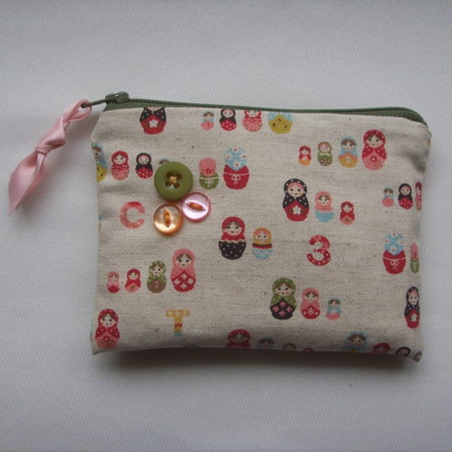 Cute Russian Doll purse