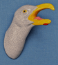 Ceramic Wall Mounted Seagull Head (Squawking)