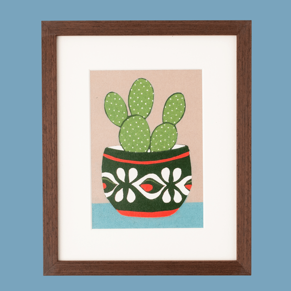 Cactus Print, Plant Print, Mid Century Modern Print